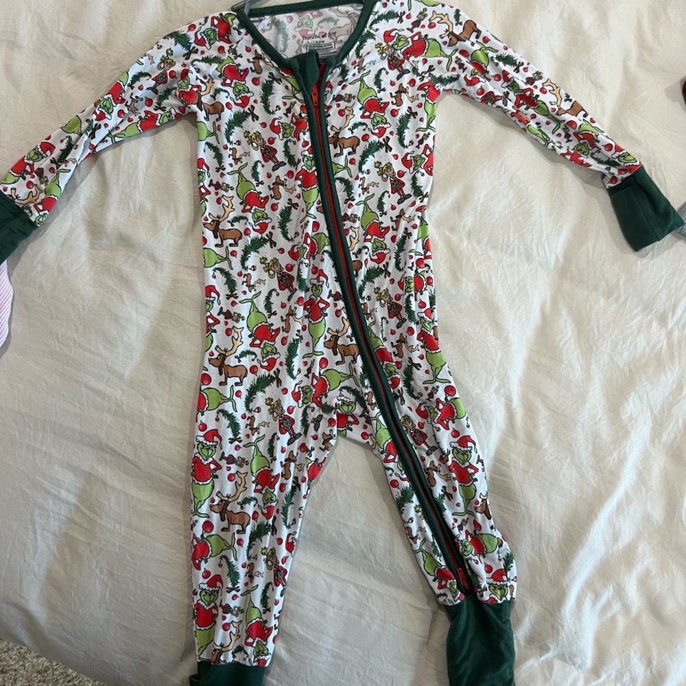 Bundle of Joy Grinch bamboo sleeper